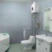 Панель ПВХ Ю-Пласт Лакированная Версаль, Голубой (2,5 м)