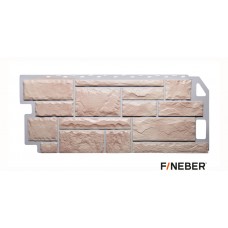 Фасадная панель ПВХ FineBer (Файнбир) Камень Бежевый Фасадная панель ПВХ FineBer (Файнбир) Камень Бежевый