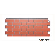Фасадная панель ПВХ FineBer (Файнбир) Дачный Кирпич Клинкерный Керамический Фасадная панель ПВХ FineBer (Файнбир) Дачный Кирпич Клинкерный Керамический
