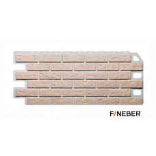 Фасадная панель ПВХ FineBer (Файнбир) Кирпич Бежевый Фасадная панель ПВХ FineBer (Файнбир) Кирпич Бежевый