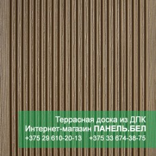 Террасная доска ДПК Терропласт под дерево, жёлтый, м2 Террасная доска ДПК Терропласт под дерево, жёлтый, м2