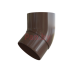 Колено (отвод) водосточной трубы Альта-Профиль Элит 45 град., D-95, Коричневый Колено (отвод) водосточной трубы Альта-Профиль Элит 45 град., D-95, Коричневый