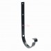 Кронштейн (держатель) водосточного желоба Galeco D-110,метал., длинный, Графитовый