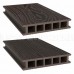 Террасная доска ДПК Savewood Fagus Темно-коричневый