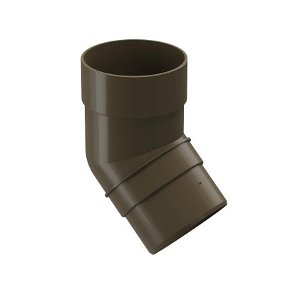 Колено водосточной трубы Docke Premium 45˚ D-85, Каштан