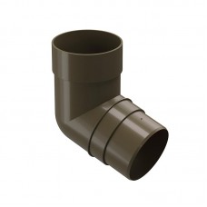 Колено водосточной трубы Docke Premium 72˚ D-85, Каштан