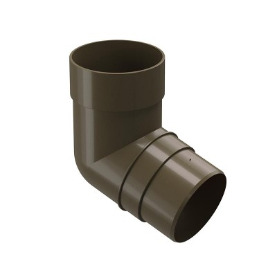 Колено водосточной трубы Docke Premium 72˚ D-85, Каштан