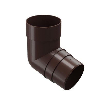 Колено водосточной трубы Docke Premium 72˚ D-85, Шоколад